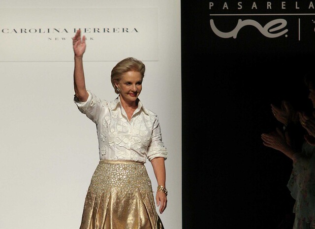 Carolina Herrera. Colprensa